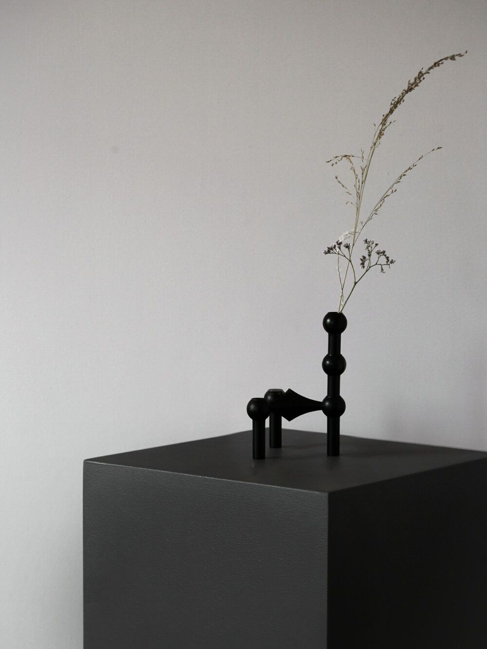 STOFF Nagel vase, black 4